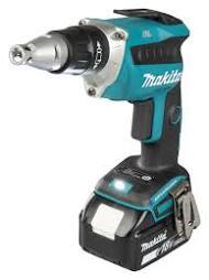 מברגת גבס מתח 18V כולל סוללה 4.0 אמפר ומטען MAKITA DFS452 מקיטה