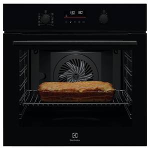 תנור בנוי פירוליטי 71 ליטר Electrolux EOP6401K SurroundCook זכוכית שחורה | גרמניה 