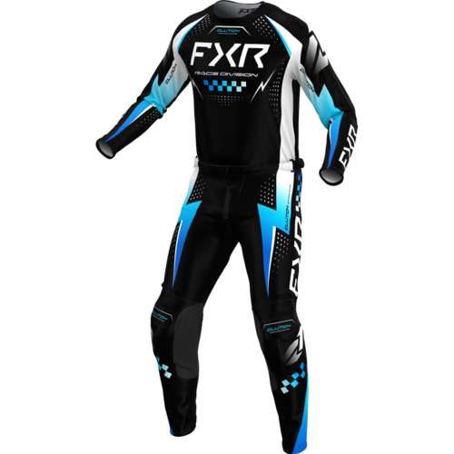 חליפת רכיבה FXR CLUTCH PRO V26 שחור\כחול