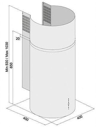 קולט אדים LY VENT LVZ28