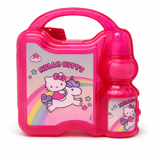 תיק אוכל ובקבוק שתייה הלו קיטי Hello Kitty
