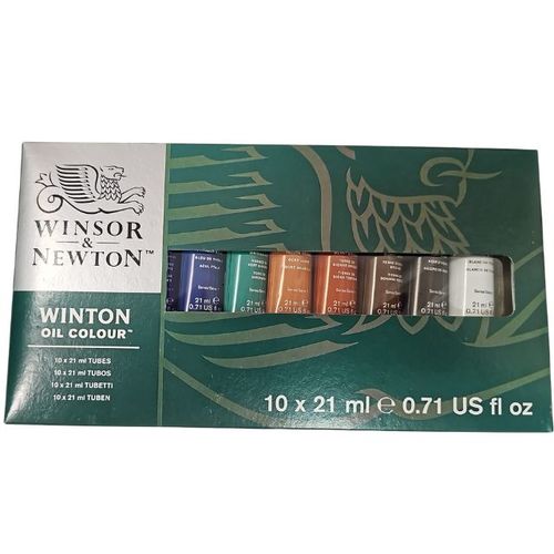 סט 10 צבעי שמן 21 מל WINTON NEWTON