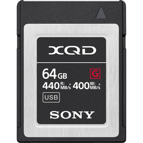 כרטיס זיכרון Sony 64gb XQD G - יד שניה!