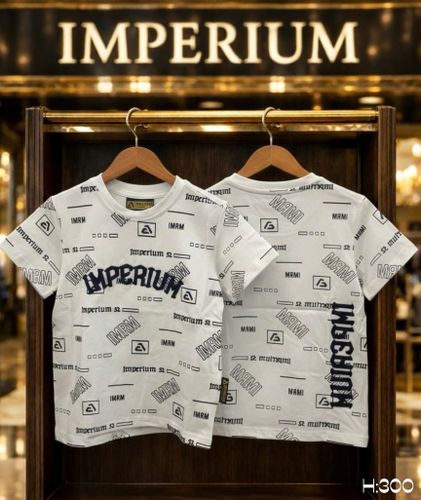 חולצת טי-שרט יוקרתית מבית IMPERIUM לבנים