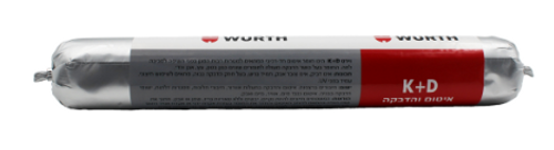חומר איטום והדבקה פוליאורטן לבן K+D -נקניק 600 מל