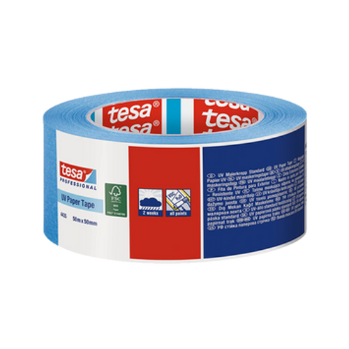 נייר דבק מסקינטייפ כחול 50 מטר TESA חוץ