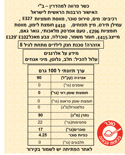 פופינג בובה - פנינים מתפוצצים בטעם אפרסק