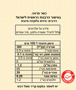 אבקת גלוקוזה יבשה 150 גרם