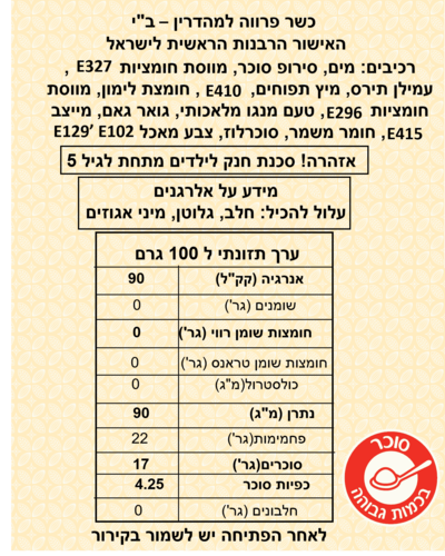 פופינג בובה - פנינים מתפוצצים בטעם מנגו