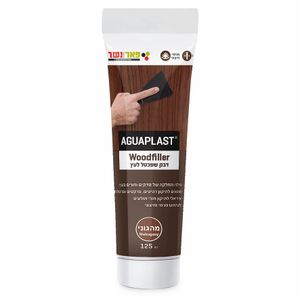 שפכטל דבק לעץ גוון מהגוני 125 מל AGUAPLAST
