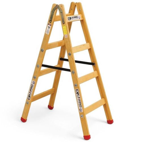 סולם עץ תיקני 2X9 גובה 2.80