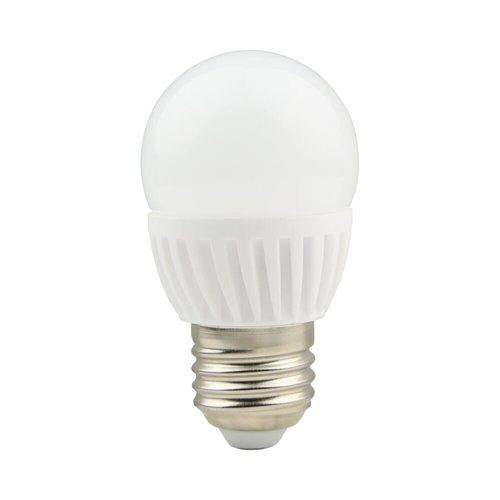 נורת כדור 9W לד קרמי E27 אור חם NISKO