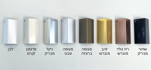 פינה מעוגלת לקיר 50*50 לבן - אורך 1 מטר