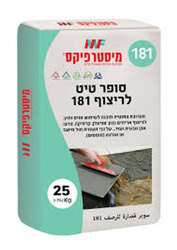 טיט לריצוף 181 מיסטר פיקס - 25 קג ריצופית