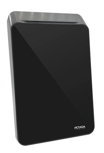 פעמון דלת דין דון 3 צלילים שחור FETAYA