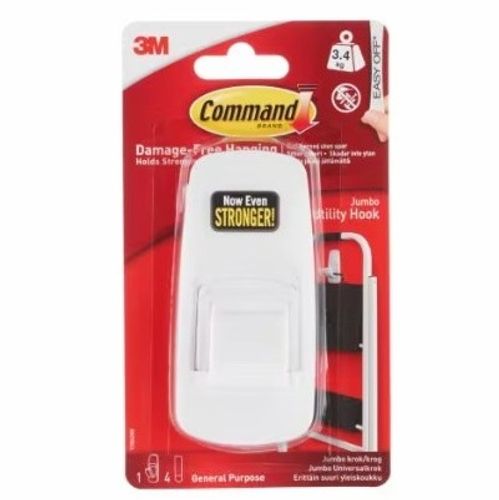 ו תליה ענק לבן דגם 3M Command™ 17004