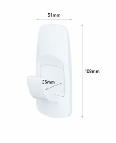 ו תליה ענק לבן דגם 3M Command™ 17004