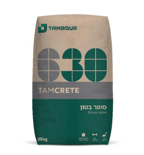 סופר בטון 630 - ב 30 25 קג