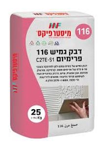 דבק 116 גמיש לבן 25 קג - מיסטר פיקס