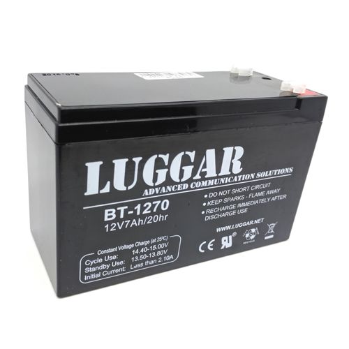 סוללה לאל פסק  Luggar BT-1270 12V/7A