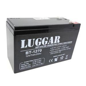 סוללה לאל פסק  Luggar BT-1270 12V/7A