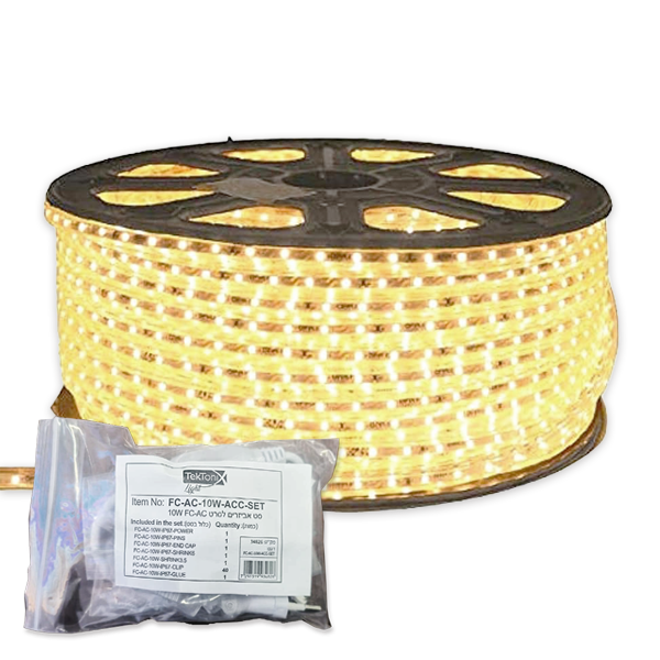 פס לד 220V-10W IP67