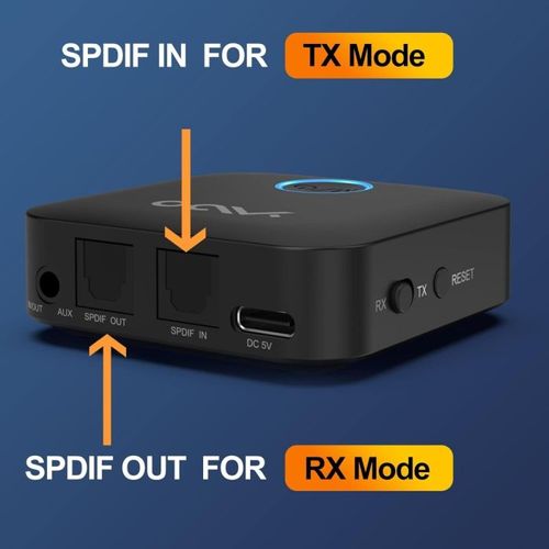 משדר מקלט Bluetooth 5.3 1MII ומתאם אודיו Bluetooth