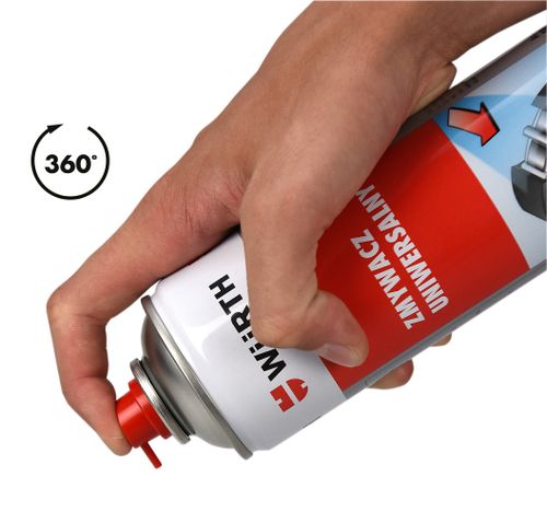 תרסיס לניקוי בלמים ולניקוי כללי 600 מל WURTH