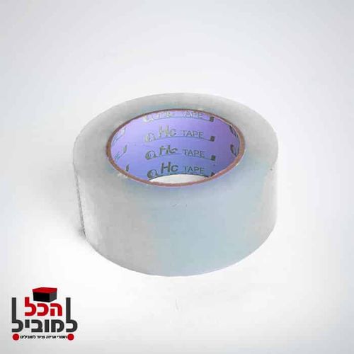 נייר דבק PP שקוף 2*60 מטר