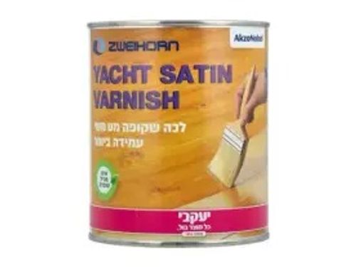 לכה לעץ מבריק - 750 מל יכט ורניש