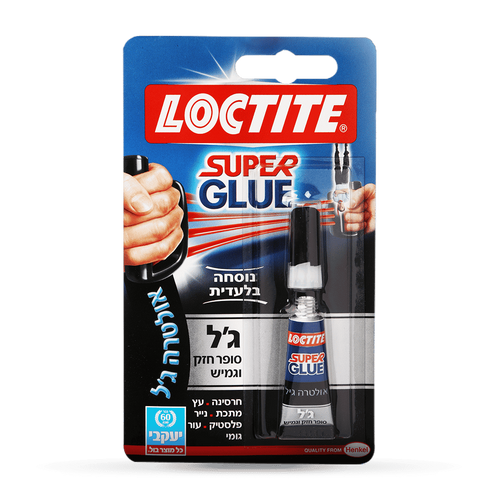 סופר גלו ג'ל 3 גרם LOCTITE