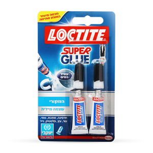 סופר גלו 4 גרם - זוג LOCTITE