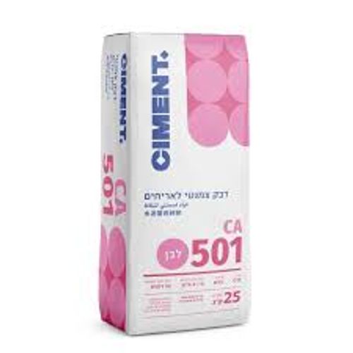 דבק צמנטי 501 לאריחים לבן C1TCA - שק 25 קג