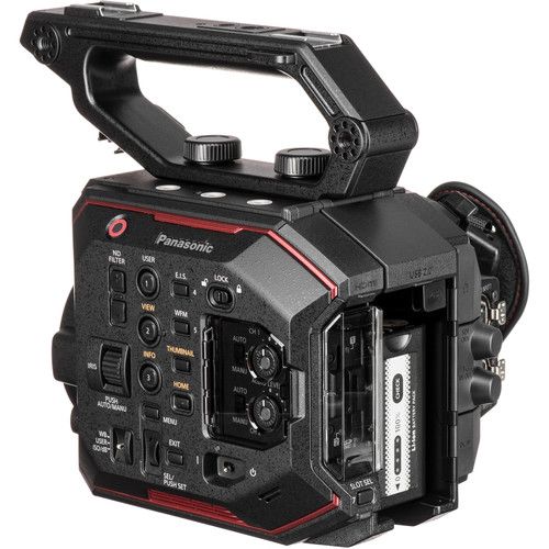 מצלמת קולנוע מקצועית Panasonic AU-EVA1 5.7K Super 35mmמצלמת קולנוע מקצועית Panasonic AU-EVA1 5.7K Super 35mm