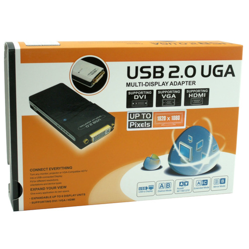 מתאם תצוגה לוידאו USB2.0 Display AdapterVideo Card