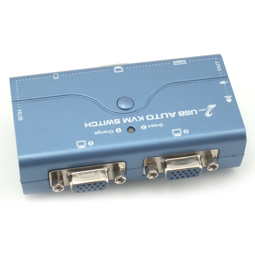 מתג/סוויטצ Gold Touch 2 Ports USB KVM Switch