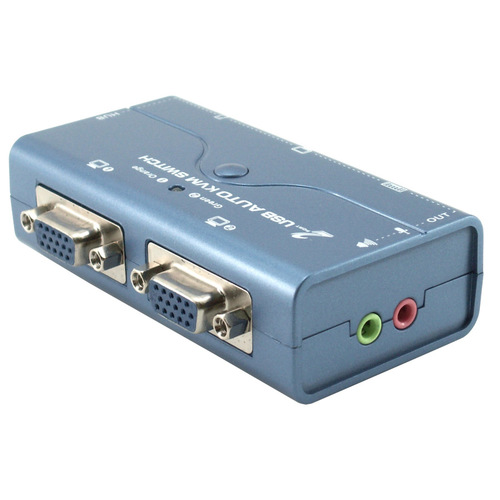 מתג/סוויטצ Gold Touch 2 Ports USB KVM Switch