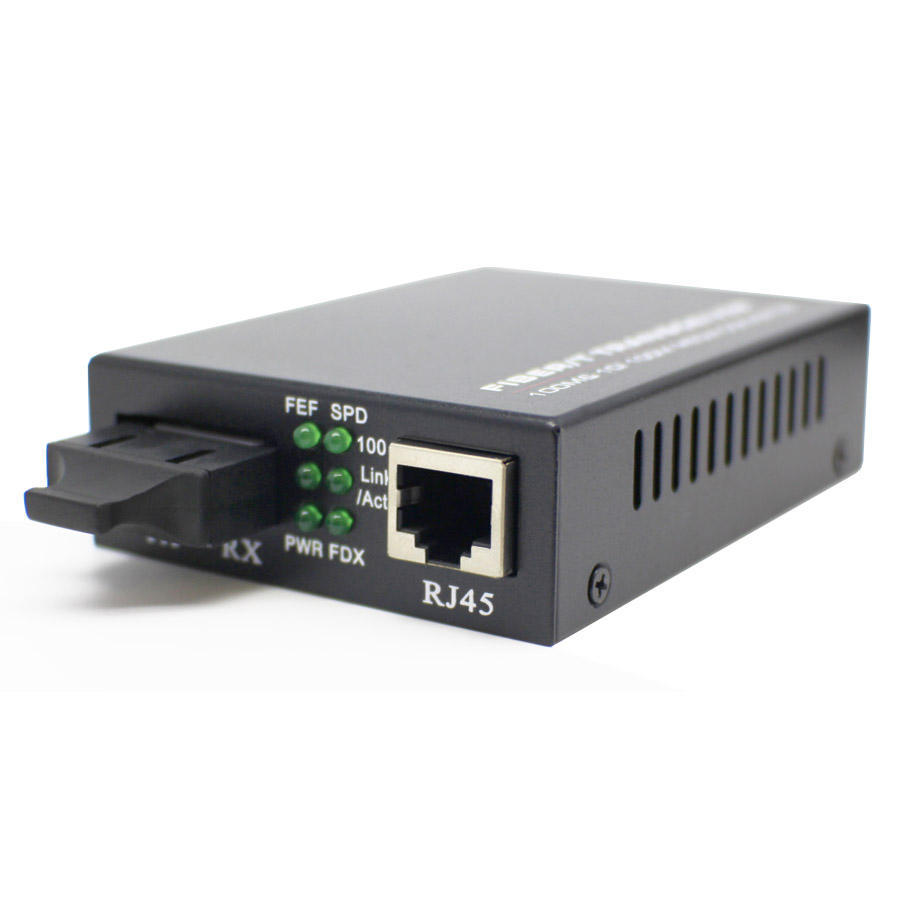 ממיר אופטי 10/100TX-100Base (SC) MM
