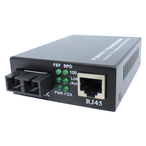 ממיר אופטי 10/100TX-100Base (SC) SM