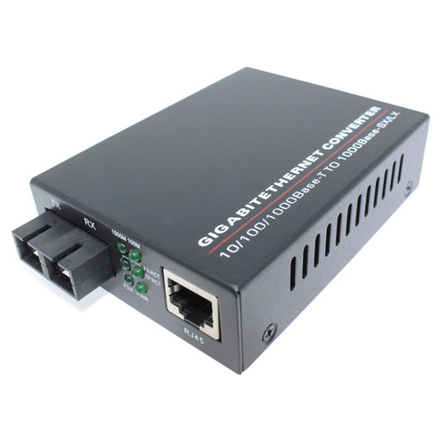 ממיר אופטי 10/100/1000TX-1000Base (SC) MM