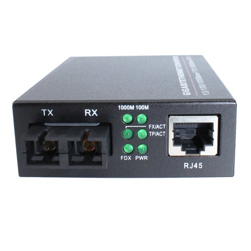 ממיר אופטי 10/100/1000TX-1000Base (SC) MM
