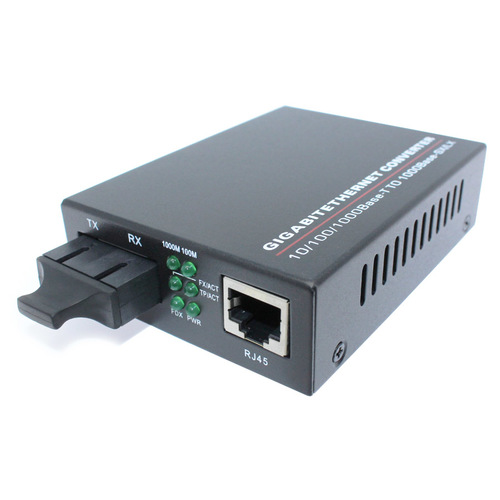 ממיר אופטי 10/100/1000TX-1000Base (SC) SM