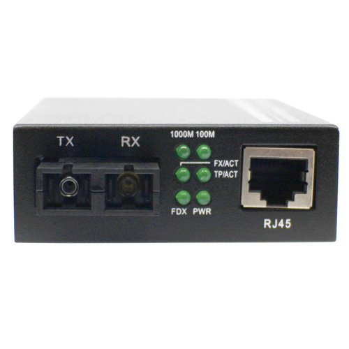 ממיר אופטי 10/100/1000TX-1000Base (SC) SM
