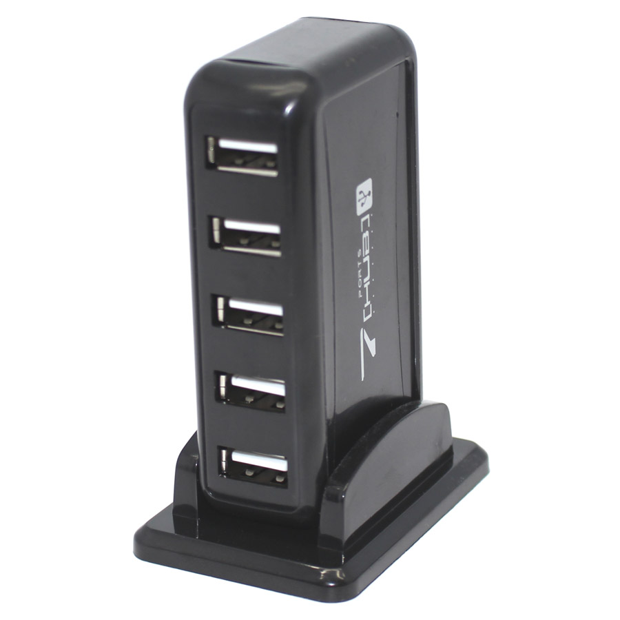 מתג אקטיבי USBעם 7 יציאות  ACTIVE 7Ports USB2.0 HUB