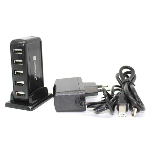 מתג אקטיבי USBעם 7 יציאות  ACTIVE 7Ports USB2.0 HUB