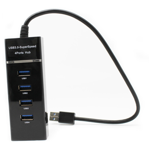 מתג פסיבי USB עם 4 יציאות Passive HUB USB3.0 – 4 Ports