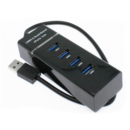 מתג פסיבי USB עם 4 יציאות Passive HUB USB3.0 – 4 Ports