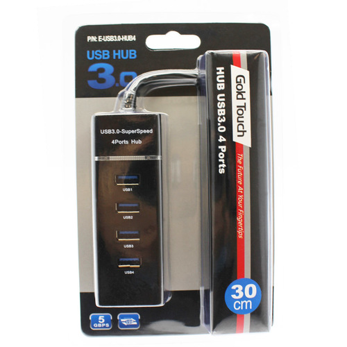 מתג פסיבי USB עם 4 יציאות Passive HUB USB3.0 – 4 Ports
