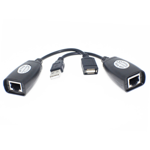 מתאם לכבל מאריך USB-RJ45 Extender