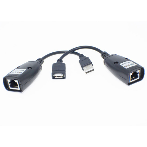 מתאם לכבל מאריך USB-RJ45 Extender
